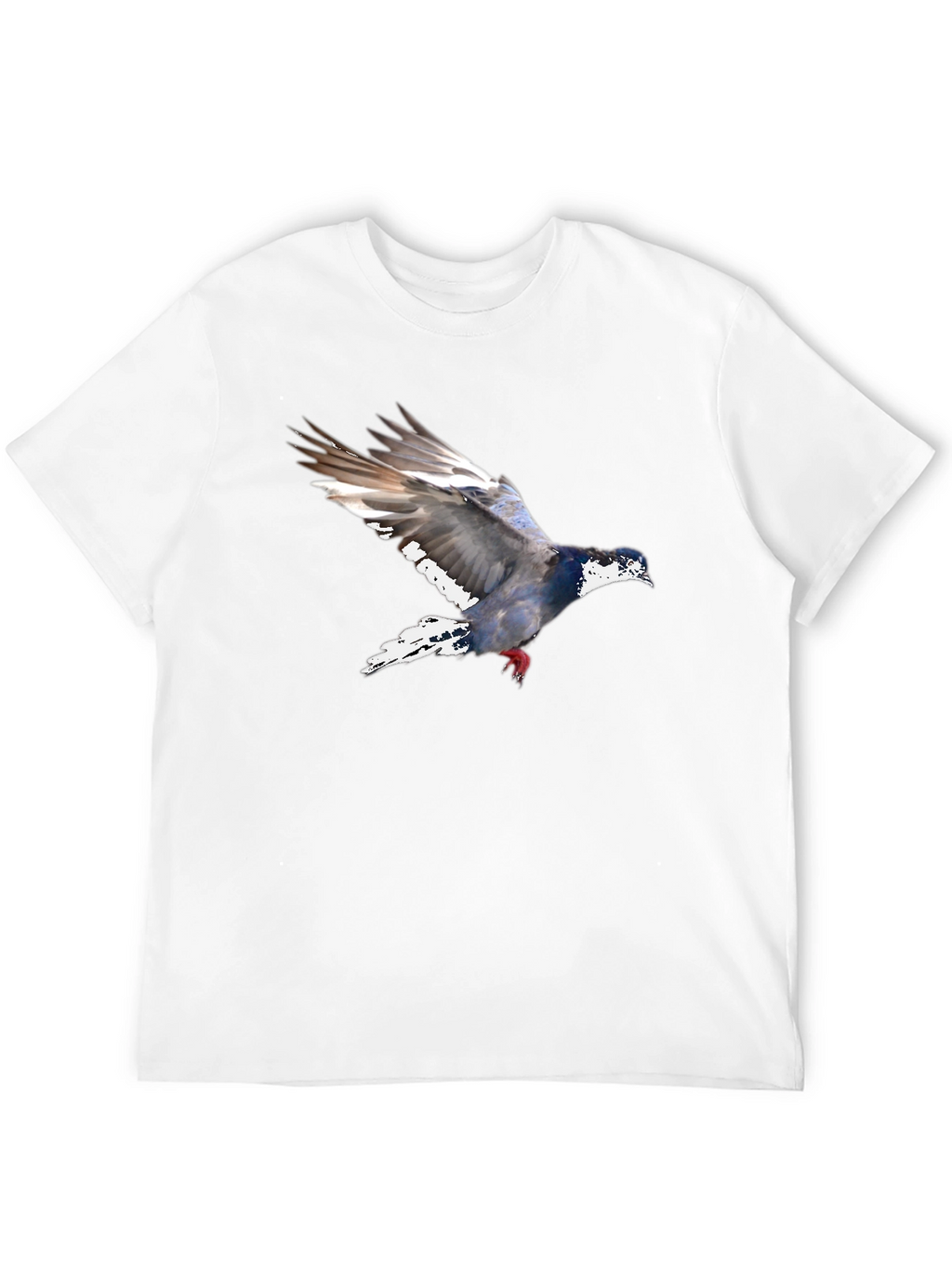 Pigeon Graphic Tee - Mens Black T-Shirt