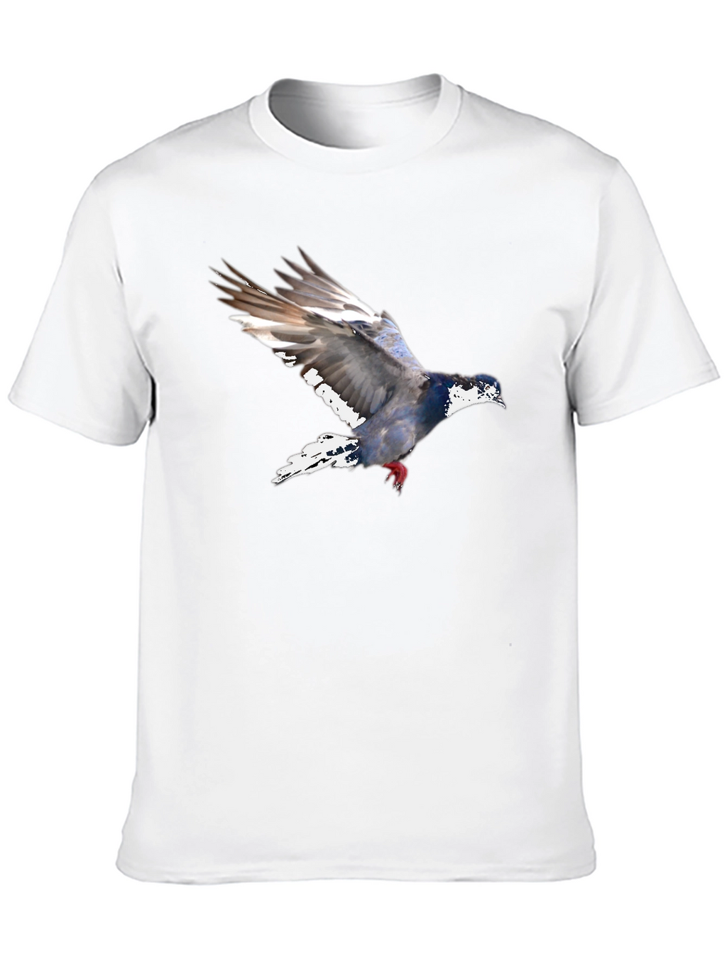 Pigeon Graphic Tee - Mens Black T-Shirt