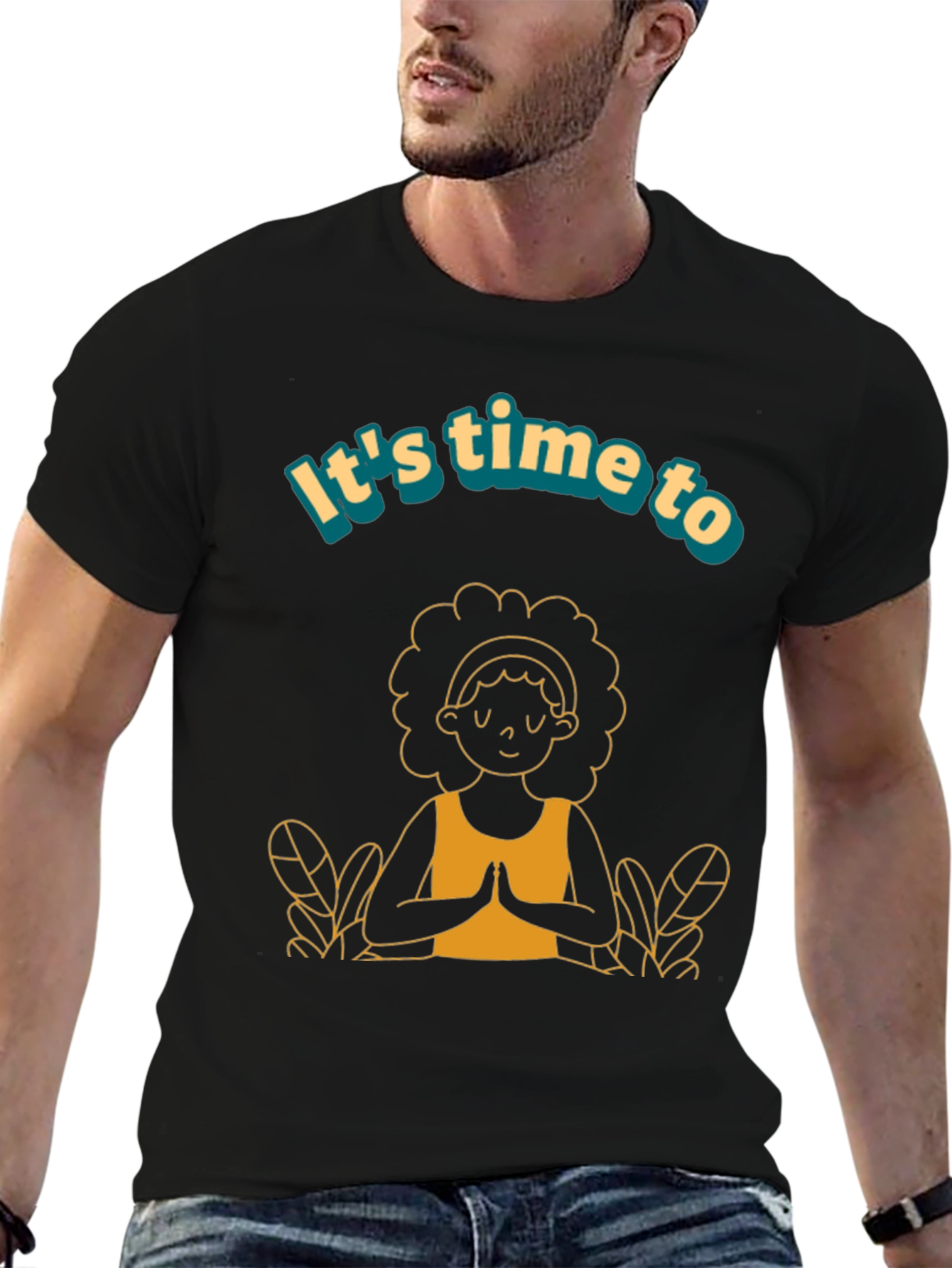 Its Time To Yoga T-Shirt - Stylish & Relaxing Tee