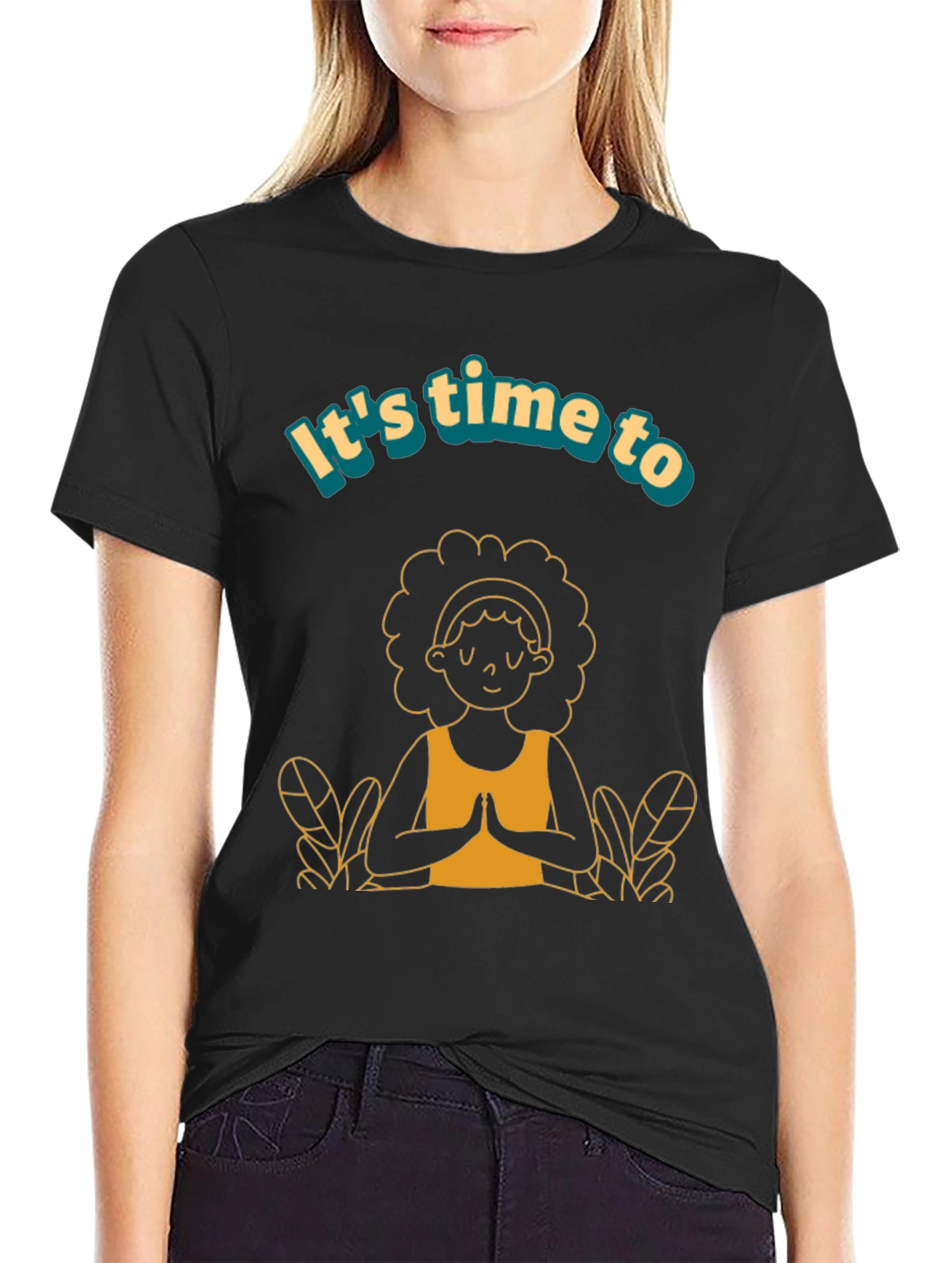Its Time To Yoga T-Shirt - Stylish & Relaxing Tee