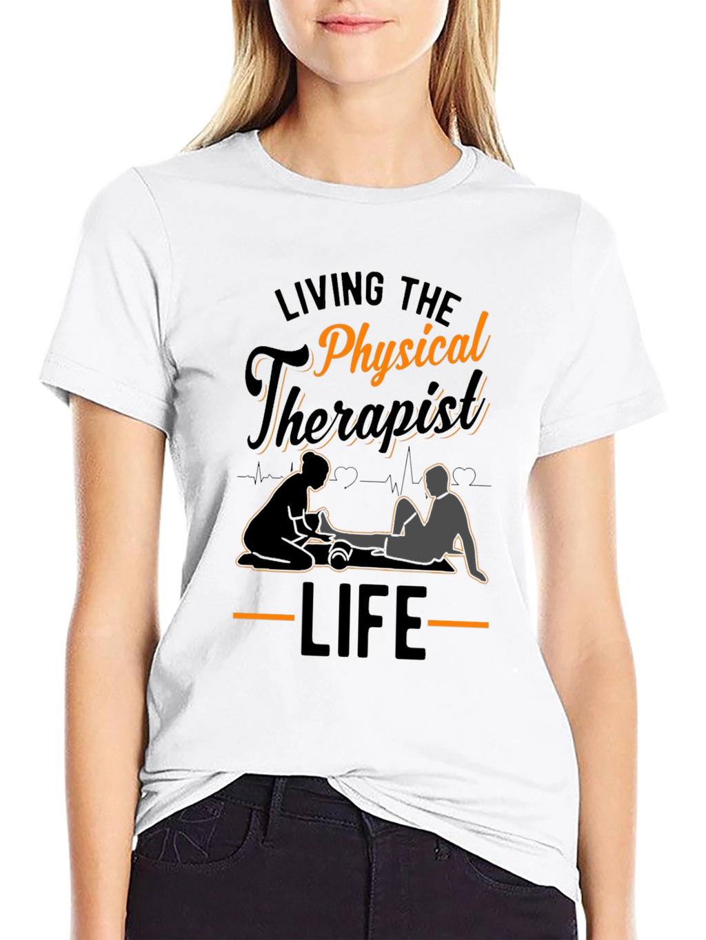 Living the Physical Therapist Life Graphic Tee
