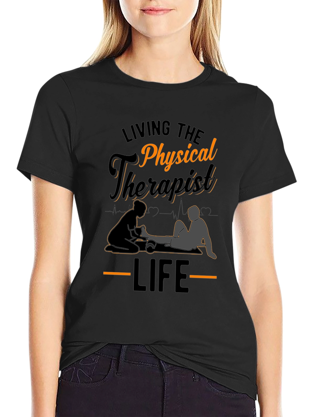 Living the Physical Therapist Life Graphic Tee