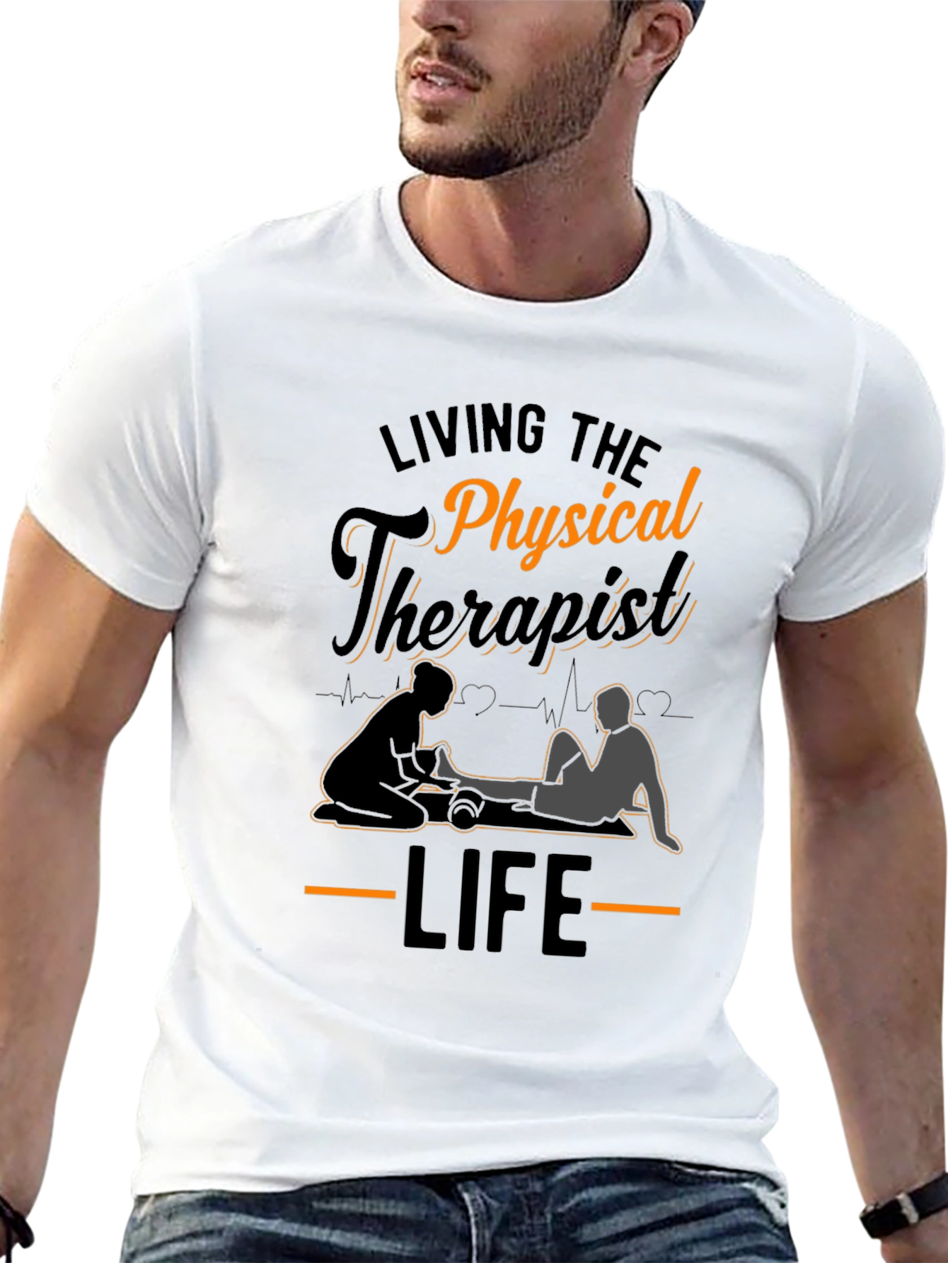 Living the Physical Therapist Life Graphic Tee