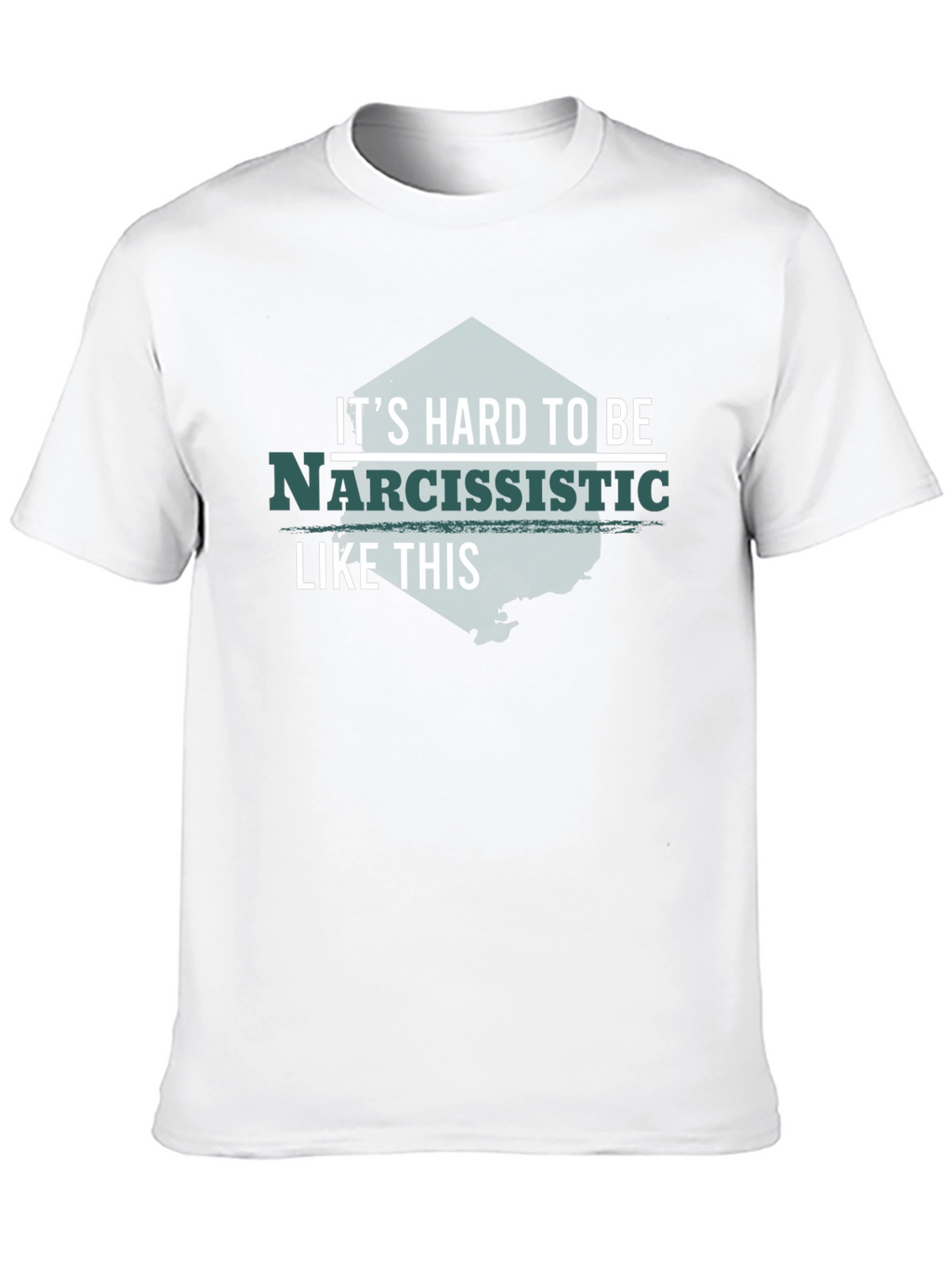 Narcissistic Funny T-Shirt - Black