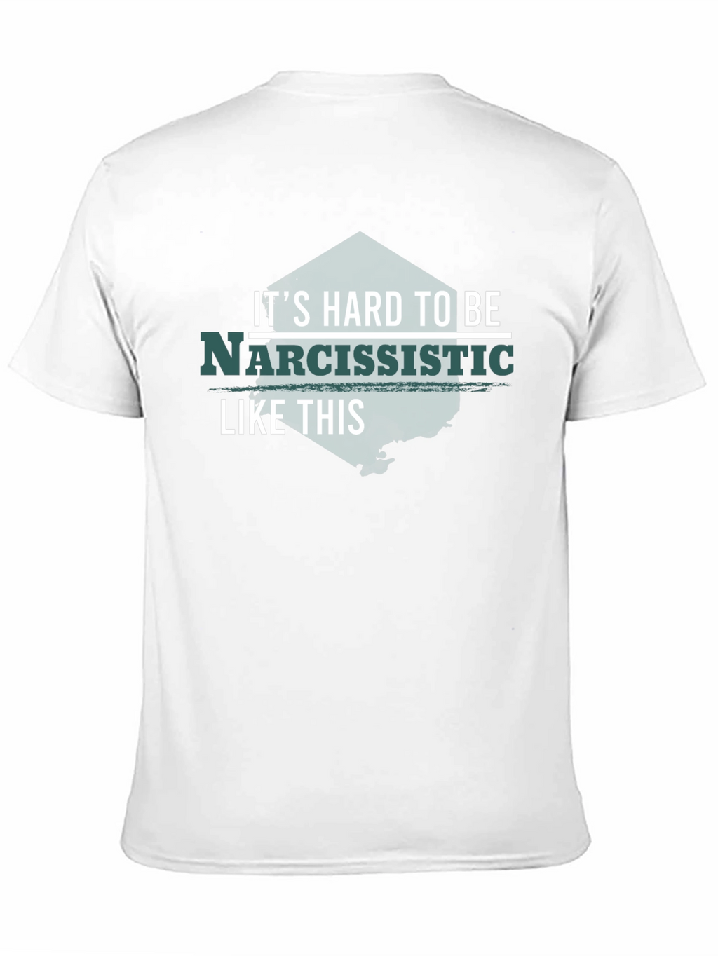 Narcissistic Funny T-Shirt - Black