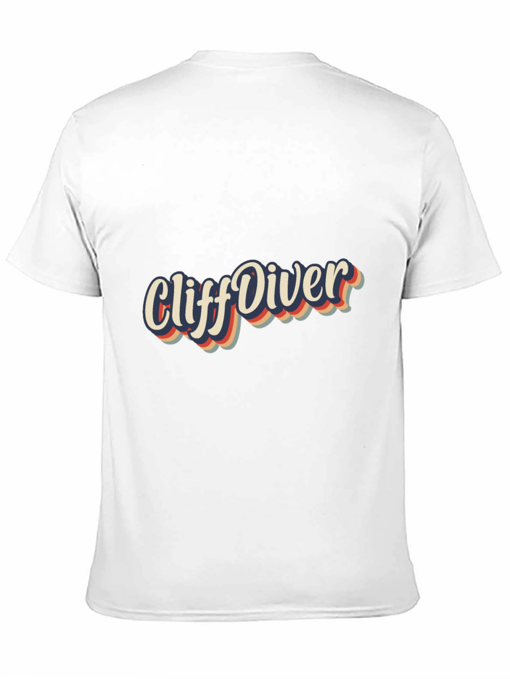 Retro Cliff Diver Graphic Tee