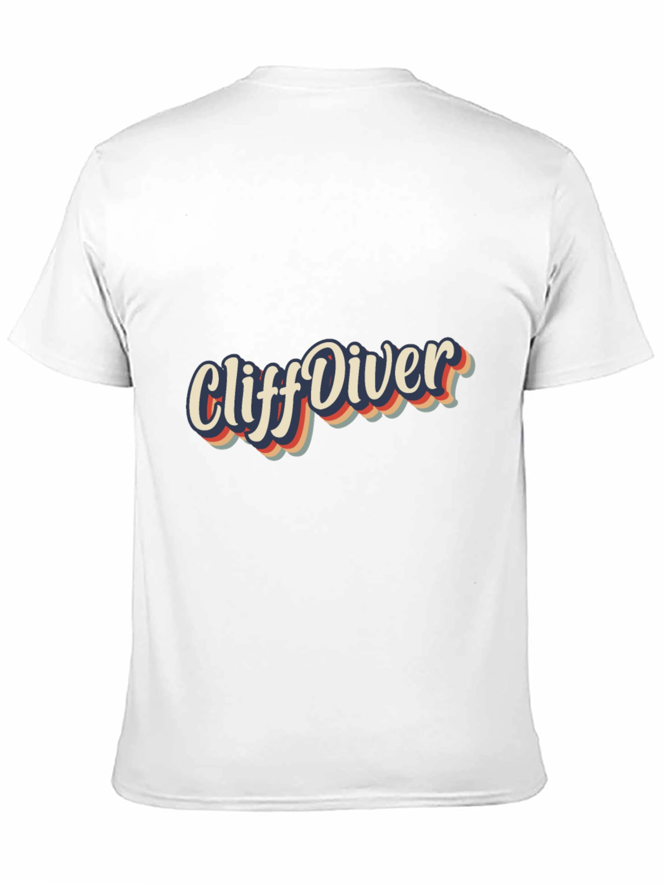 Retro Cliff Diver Graphic Tee