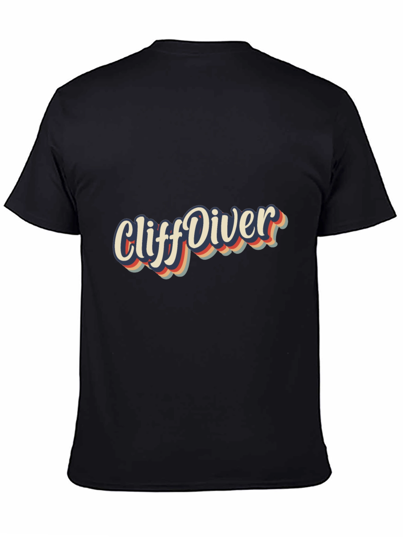 Retro Cliff Diver Graphic Tee