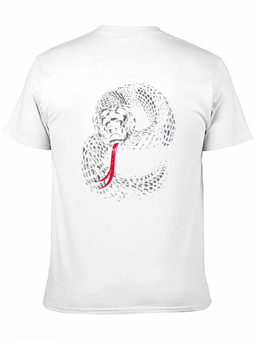 Black Snake Graphic Tee - Mens Fashion