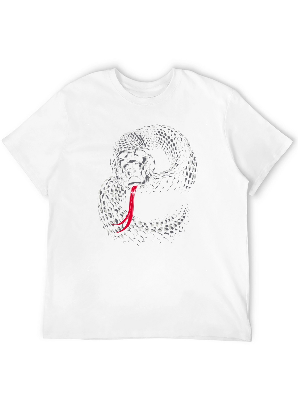 Black Snake Graphic Tee - Mens Fashion