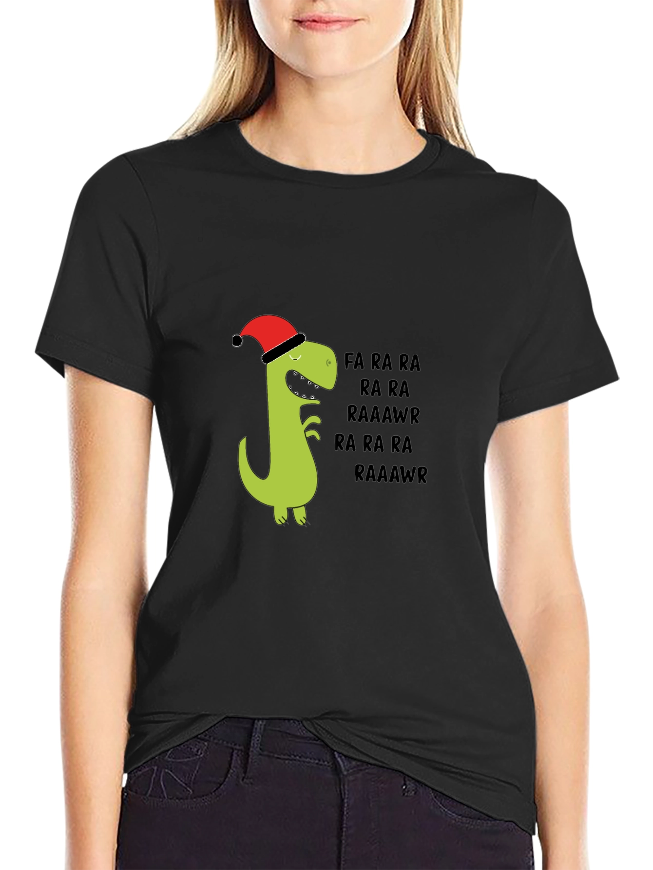 Festive Dino RAAWR T-Shirt