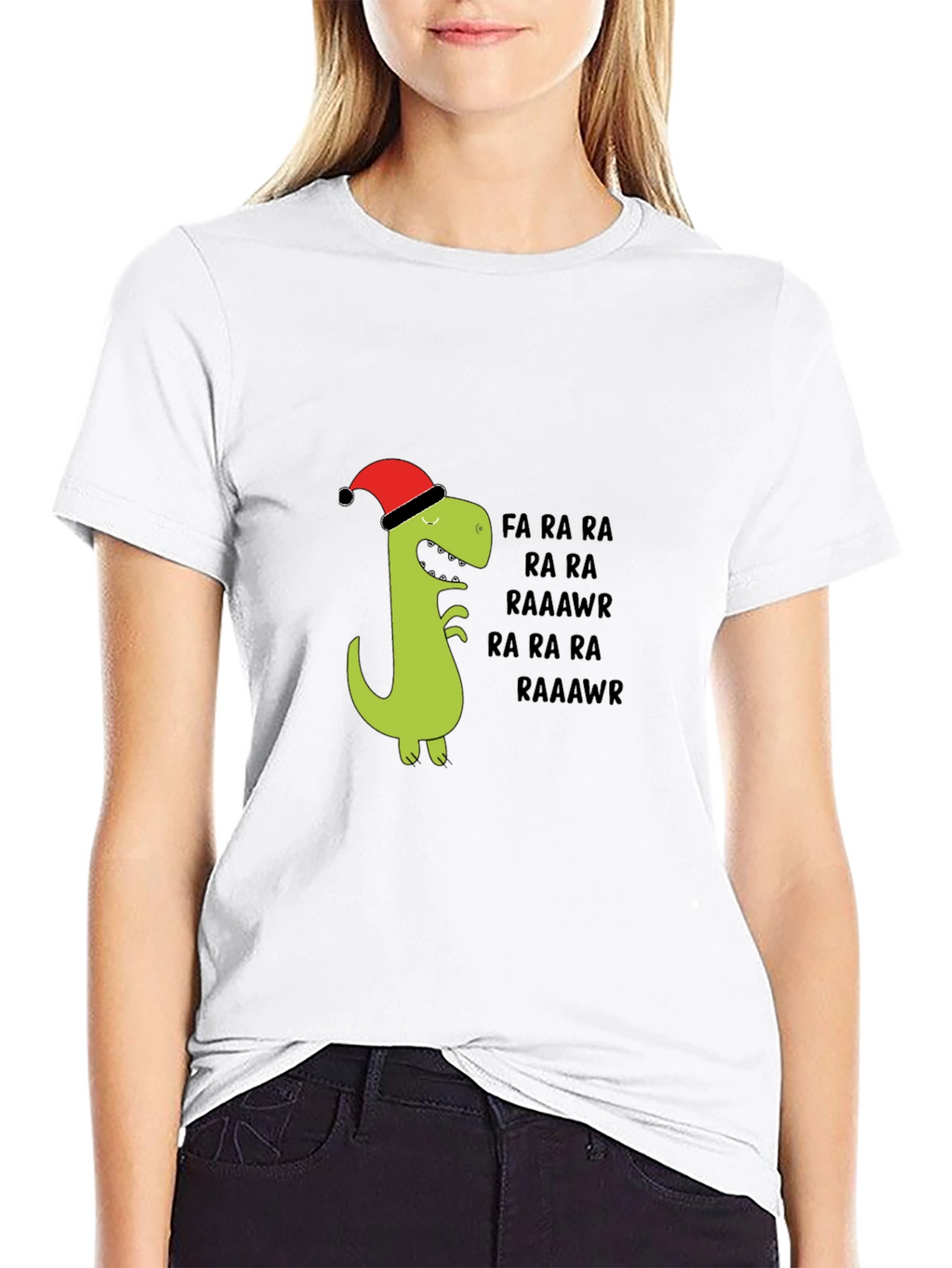 Festive Dino RAAWR T-Shirt