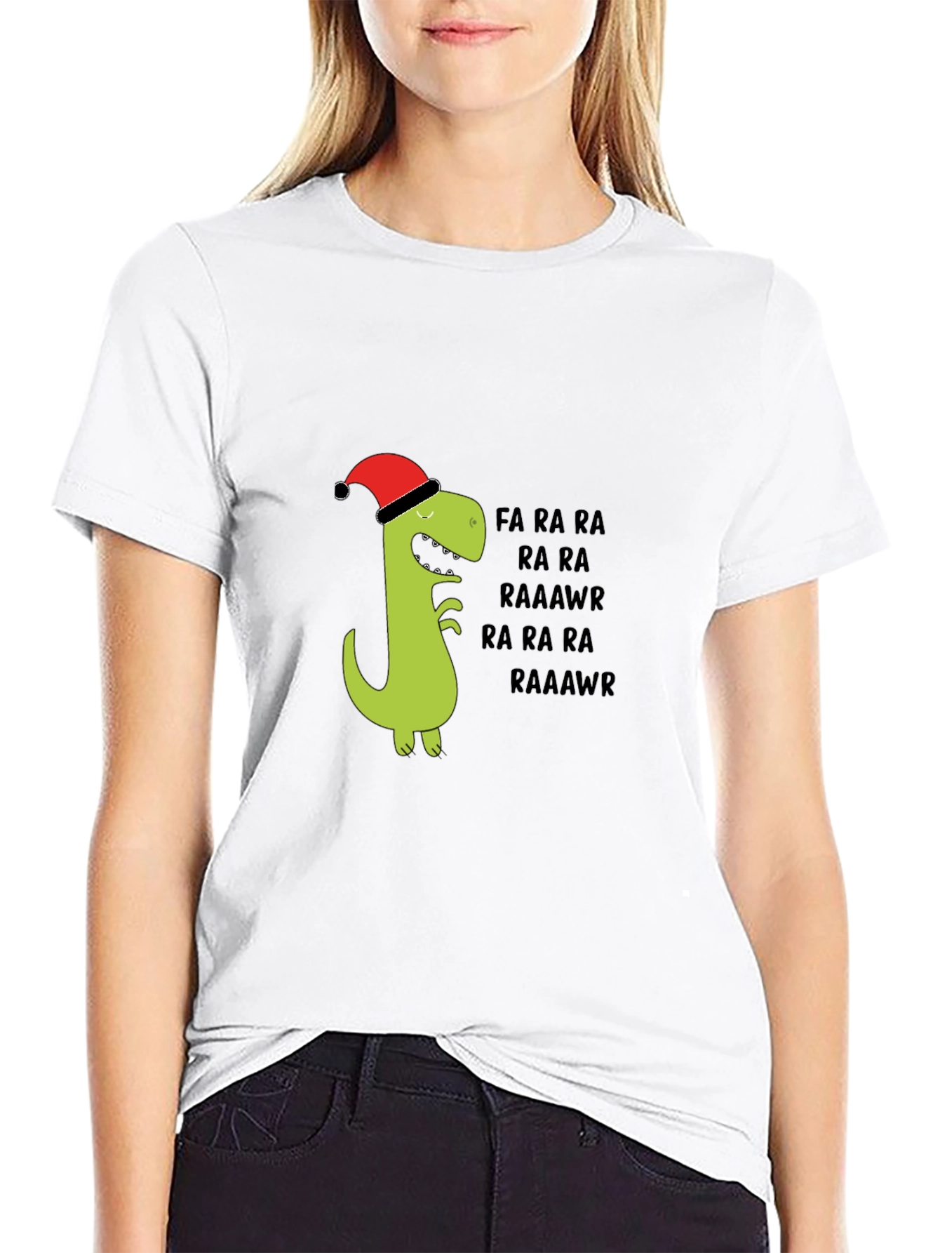 Festive Dino RAAWR T-Shirt