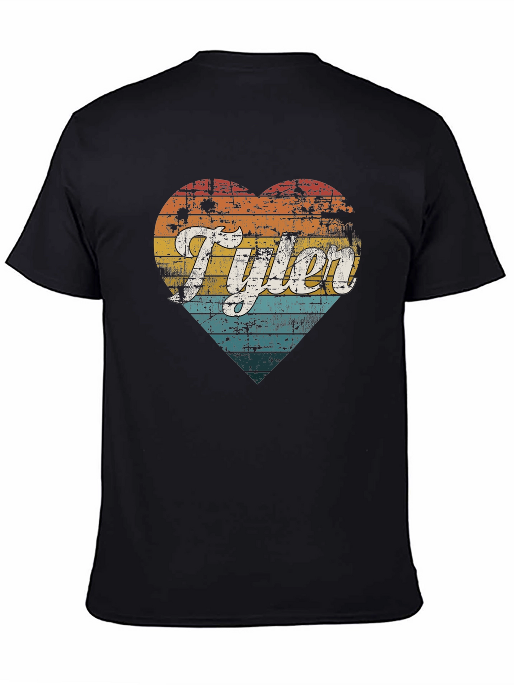 Retro Tyler Heart Graphic Tee