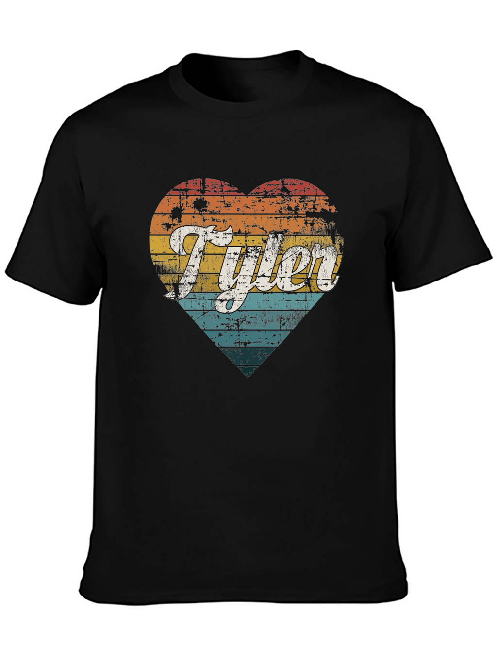Retro Tyler Heart Graphic Tee