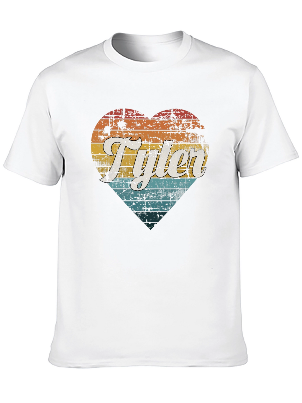 Retro Tyler Heart Graphic Tee