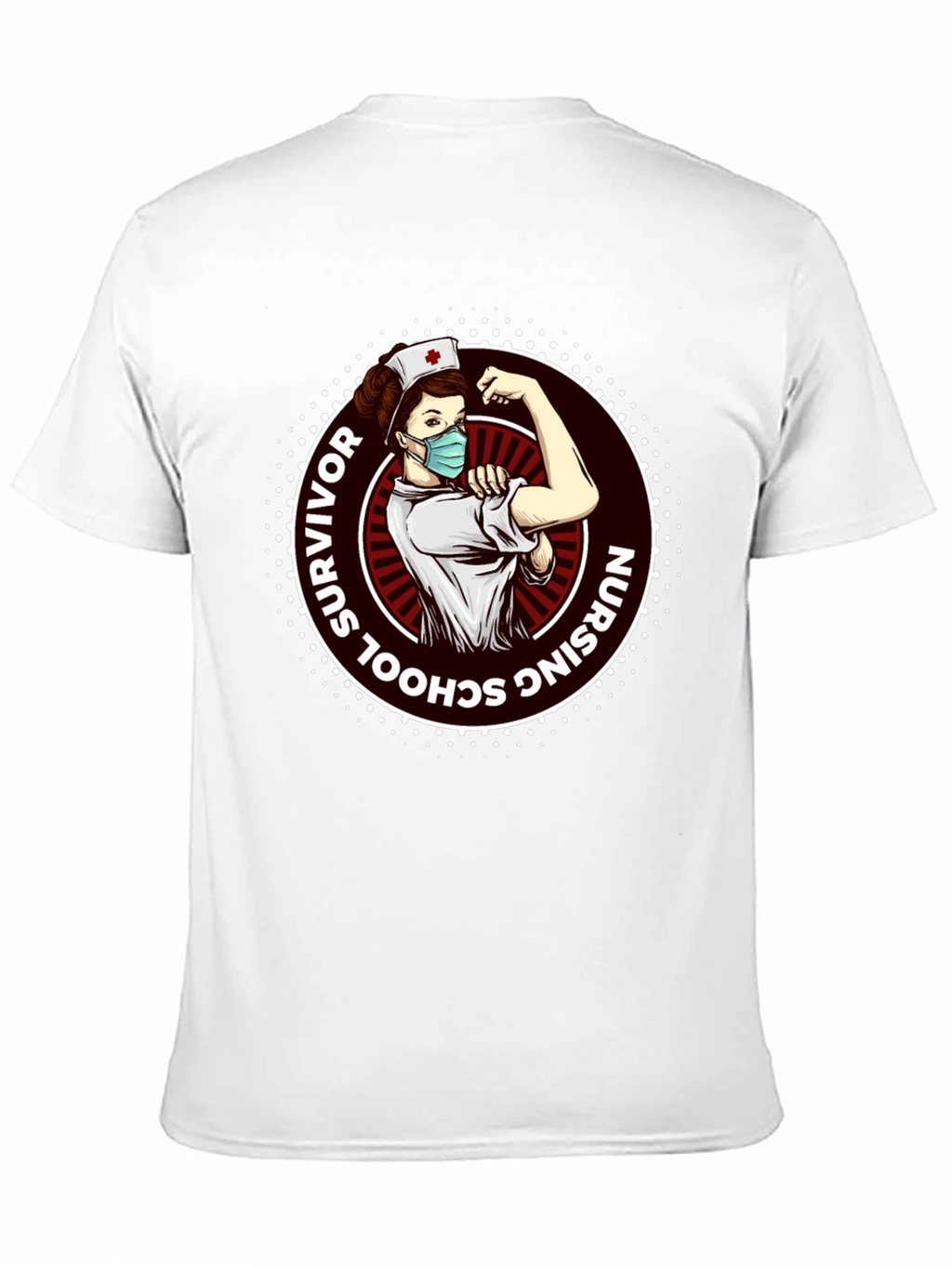 Nursing School Survivor Graphic T-Shirt