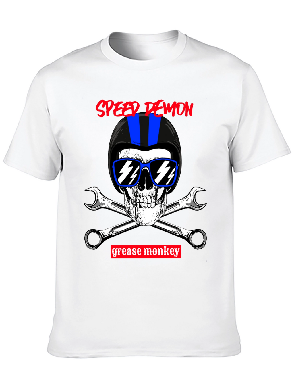 Speed Demon Grease Monkey Biker T-Shirt