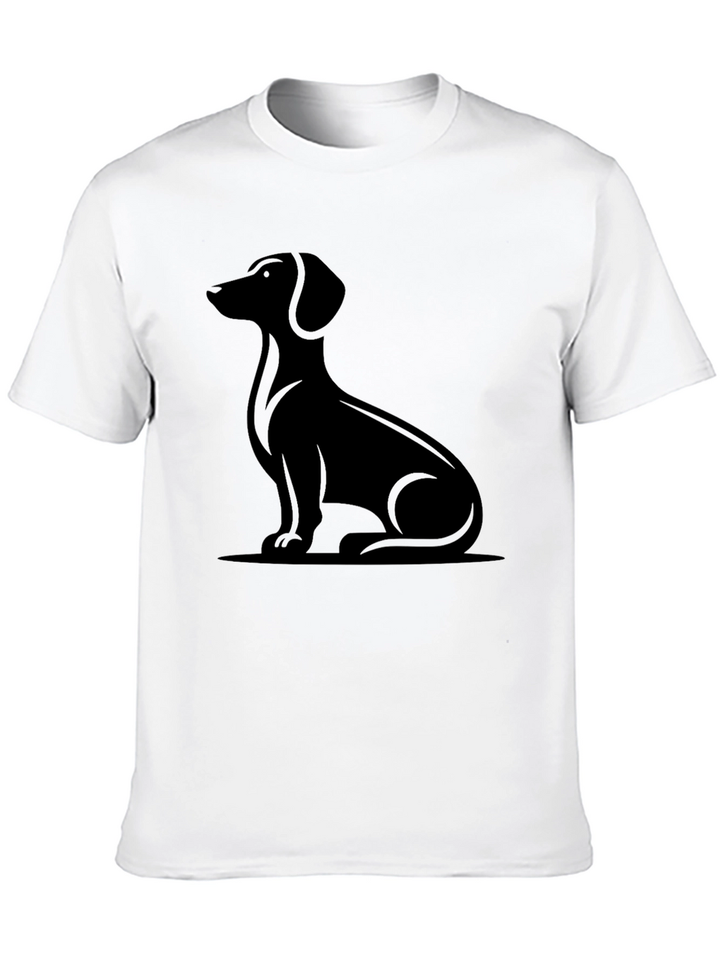 Black Dachshund Graphic Tee