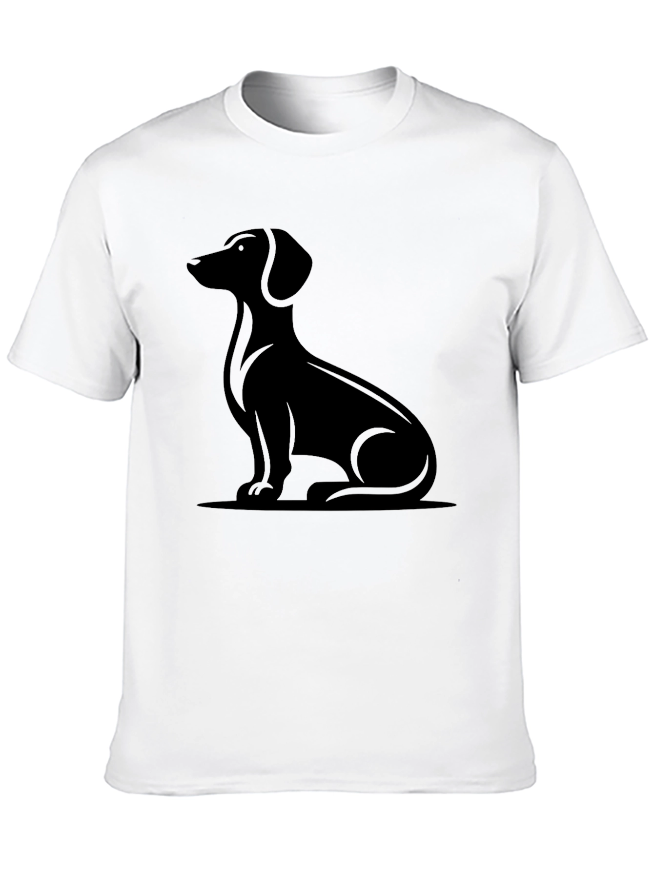 Black Dachshund Graphic Tee