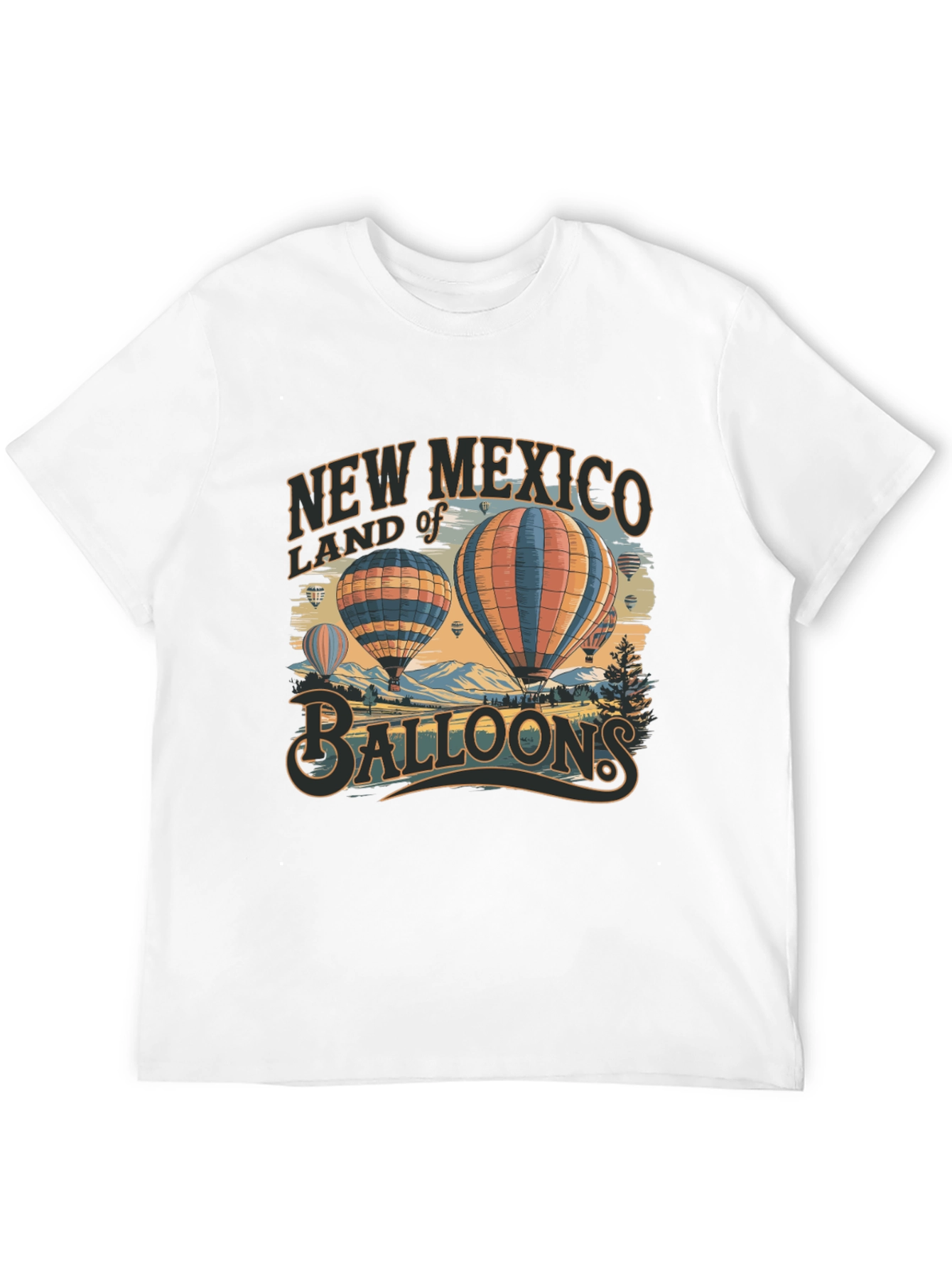 New Mexico Balloons Graphic Tee