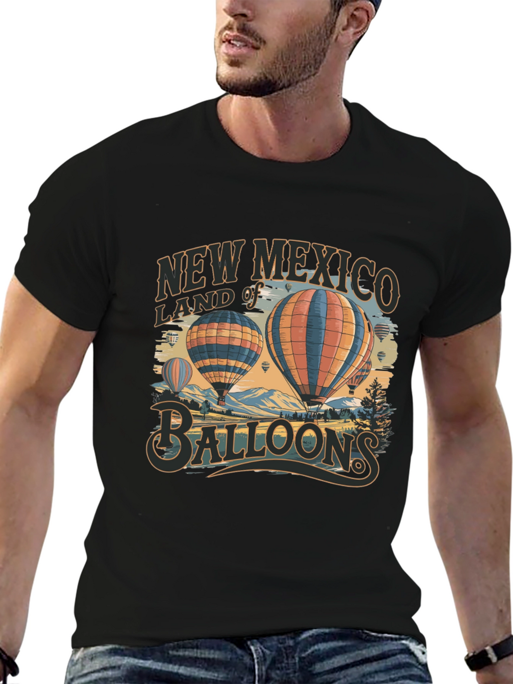 New Mexico Balloons Graphic Tee