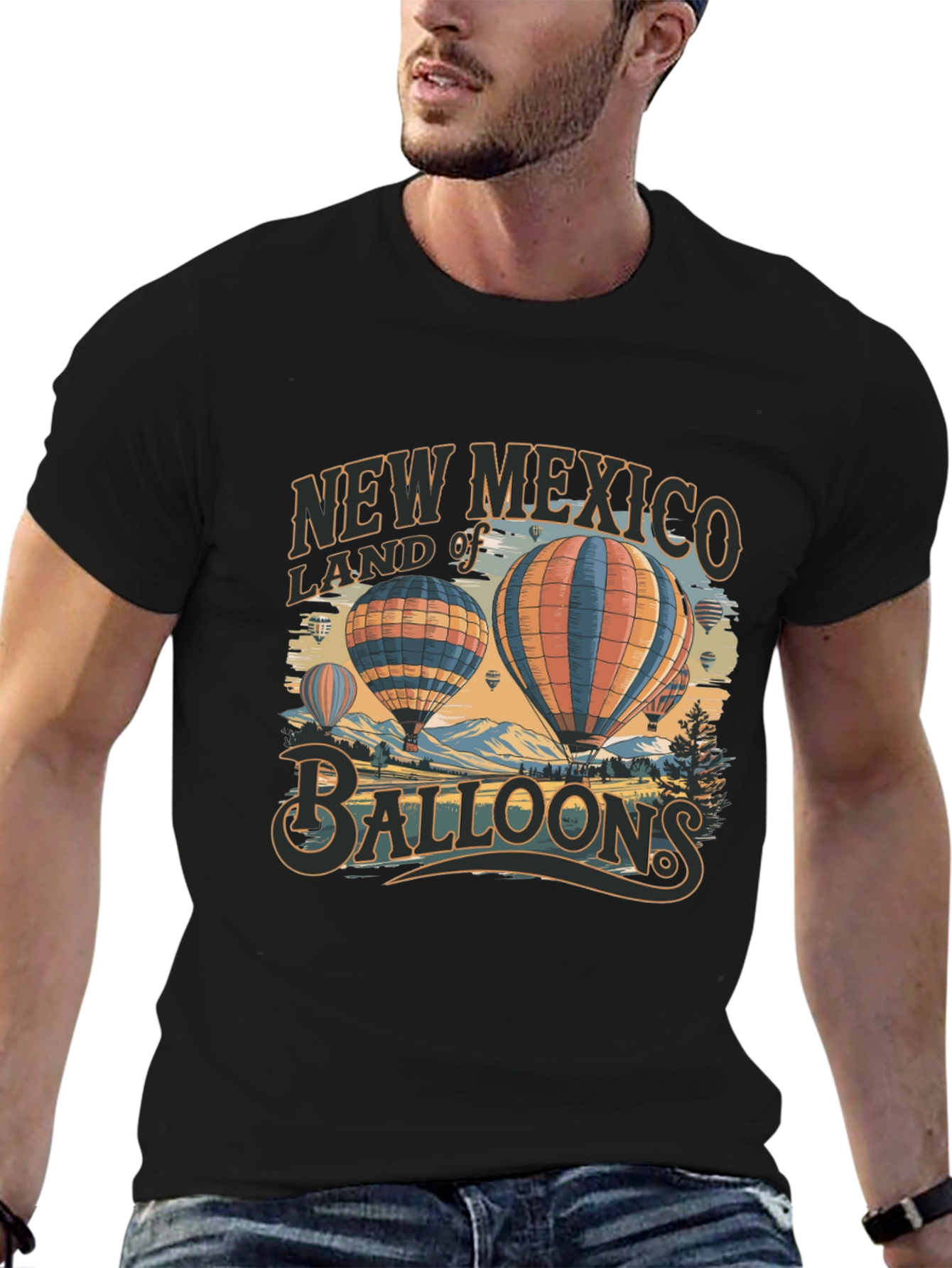 New Mexico Balloons Graphic Tee