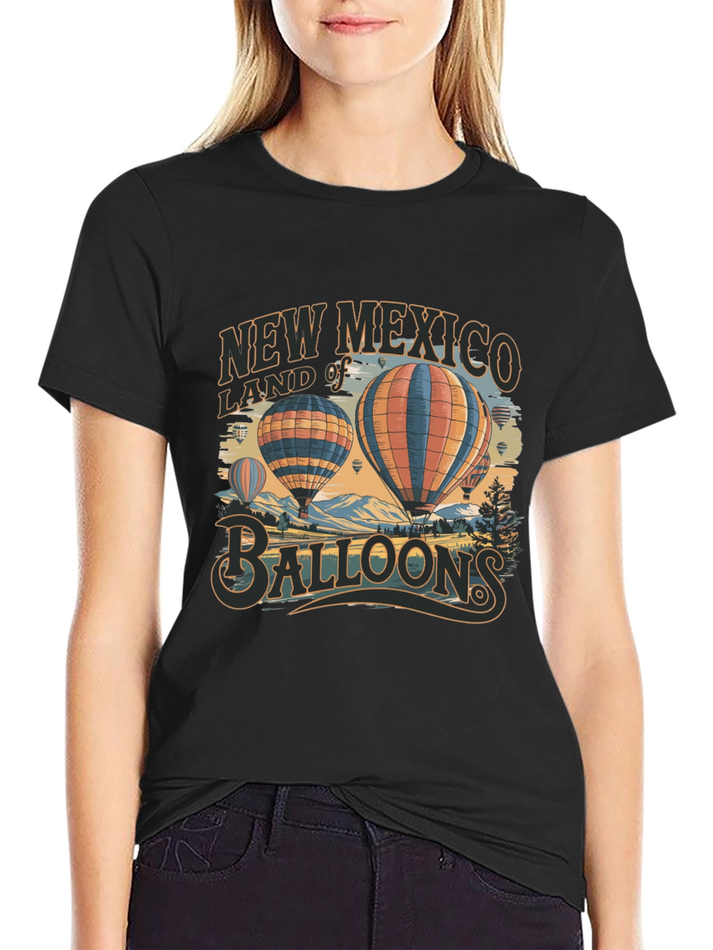 New Mexico Balloons Graphic Tee