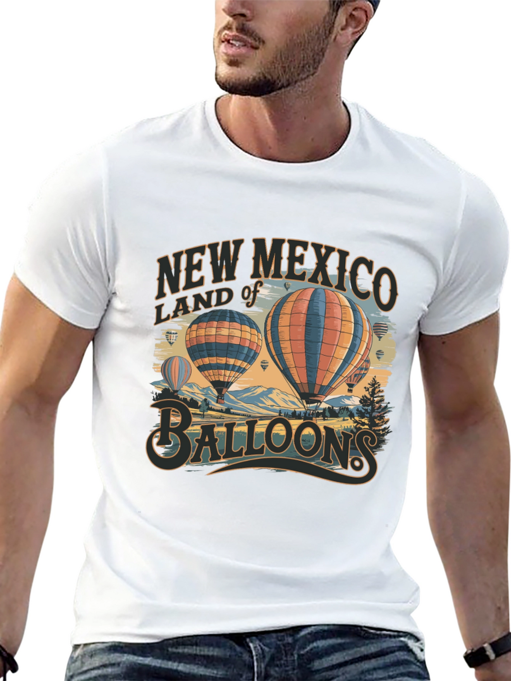 New Mexico Balloons Graphic Tee
