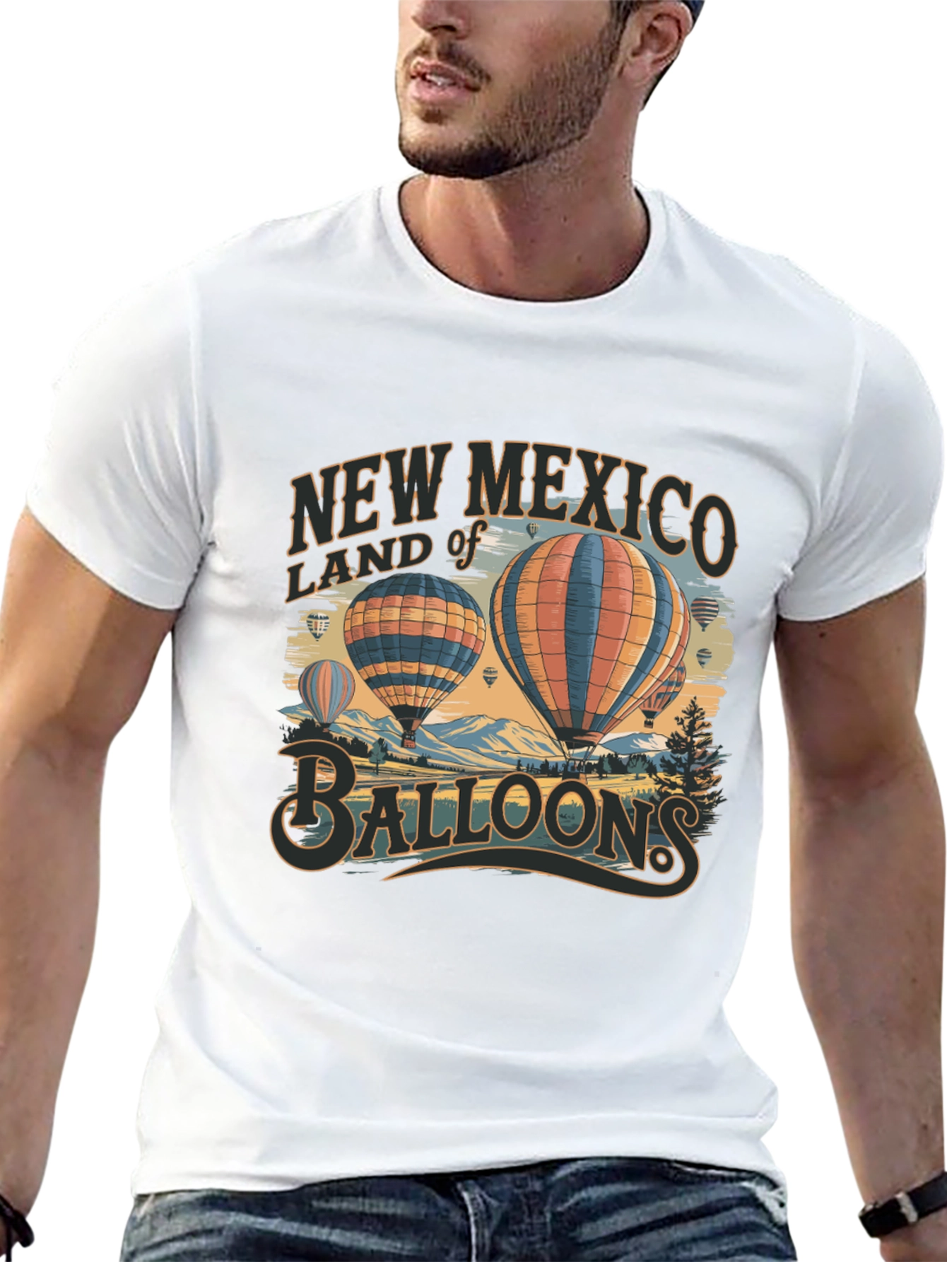 New Mexico Balloons Graphic Tee