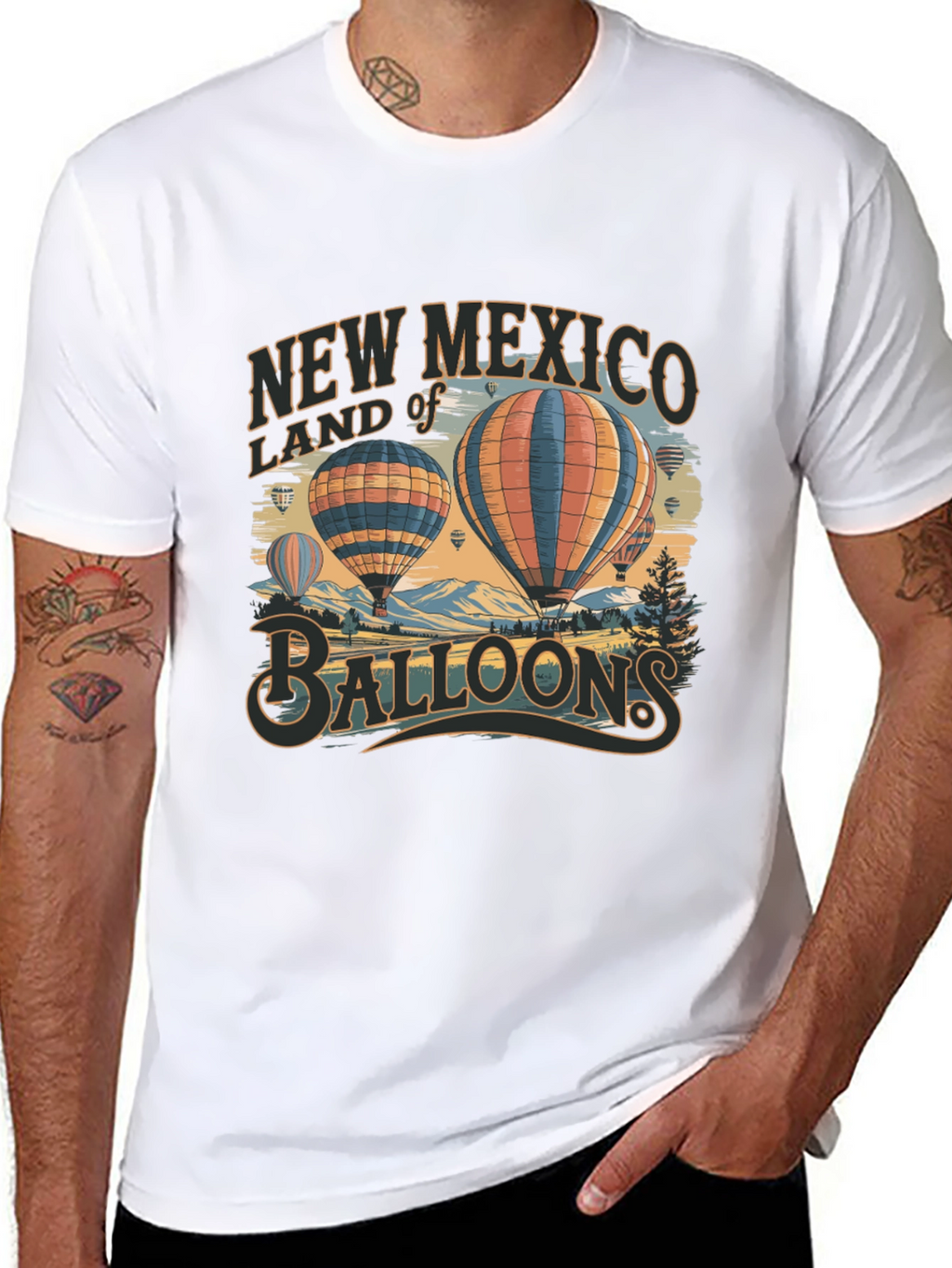 New Mexico Balloons Graphic Tee