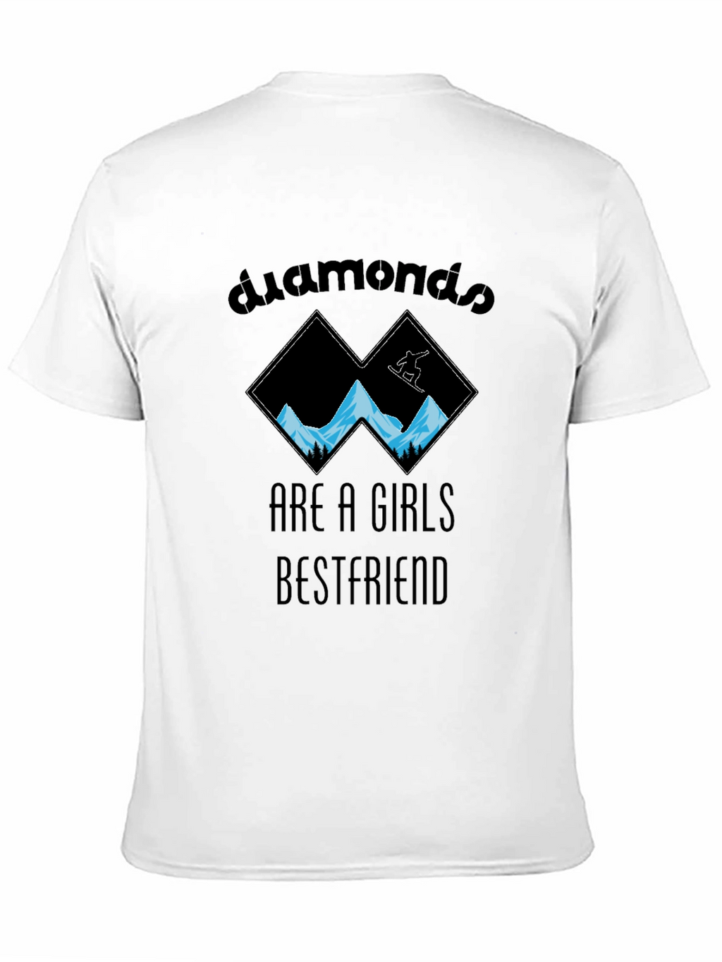 Diamonds Girl Bestfriend T-Shirt