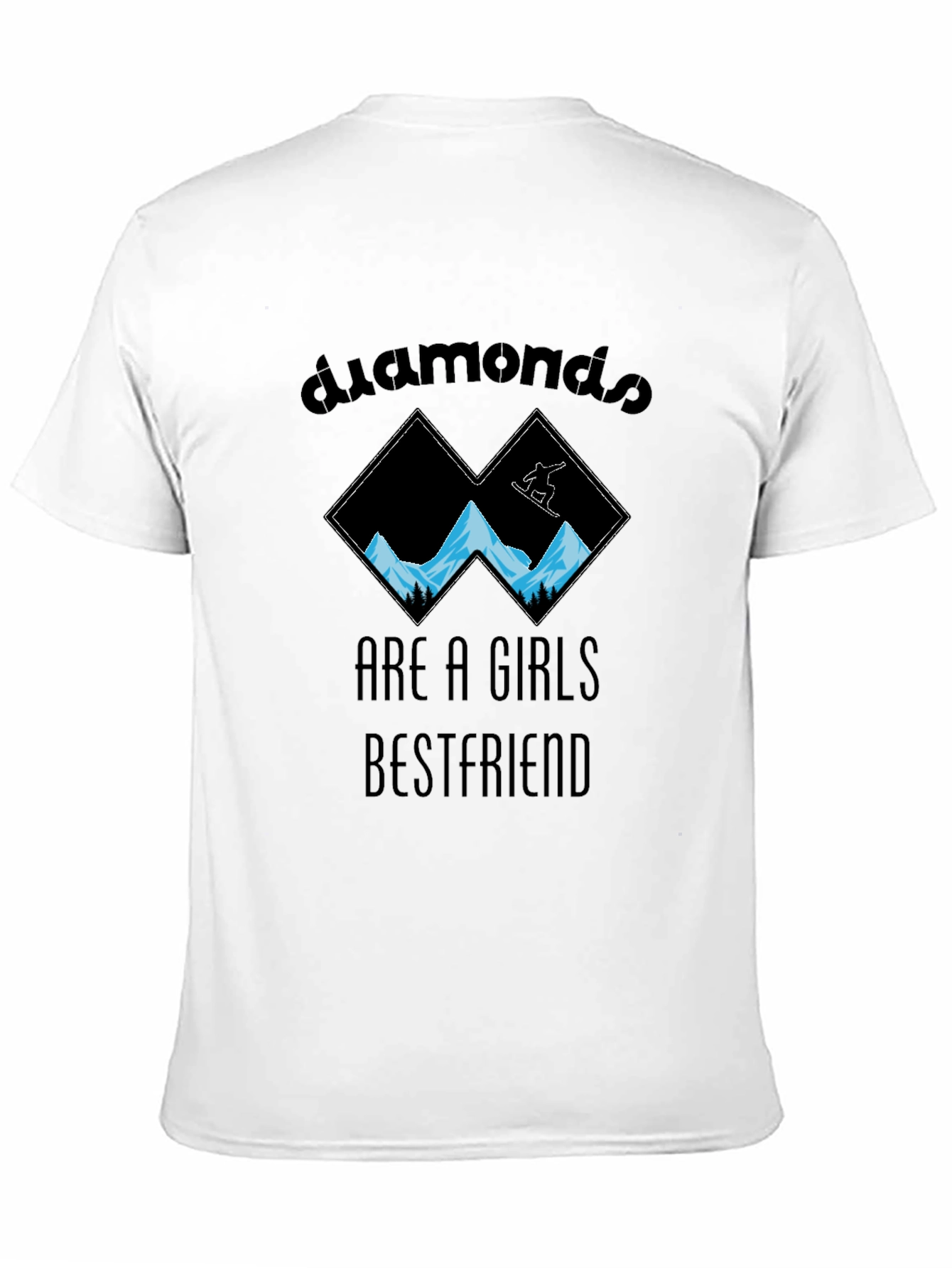 Diamonds Girl Bestfriend T-Shirt