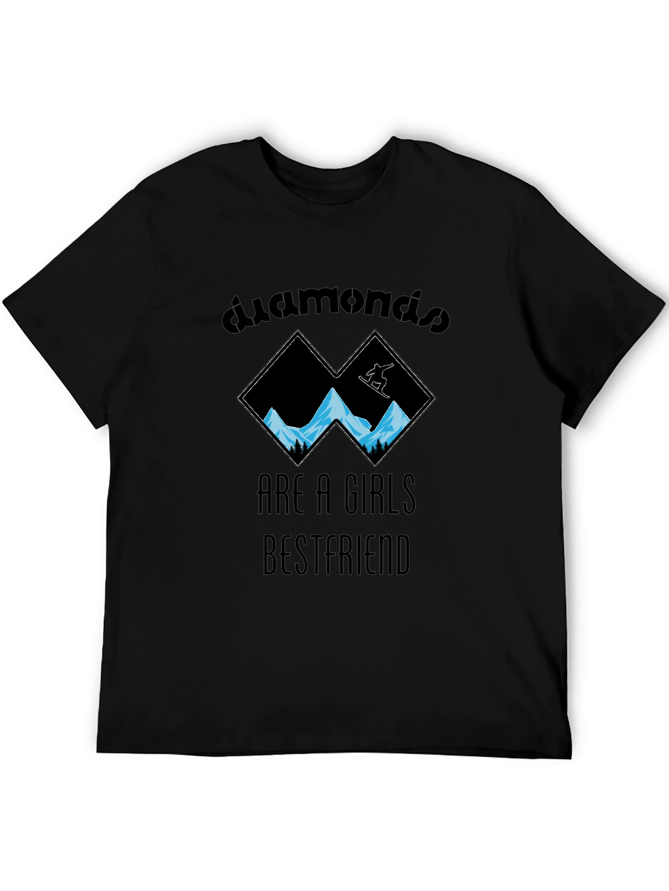 Diamonds Girl Bestfriend T-Shirt