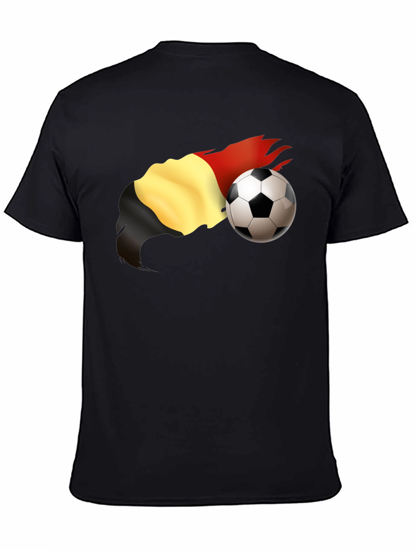 Belgium Soccer Fan T-Shirt - Black