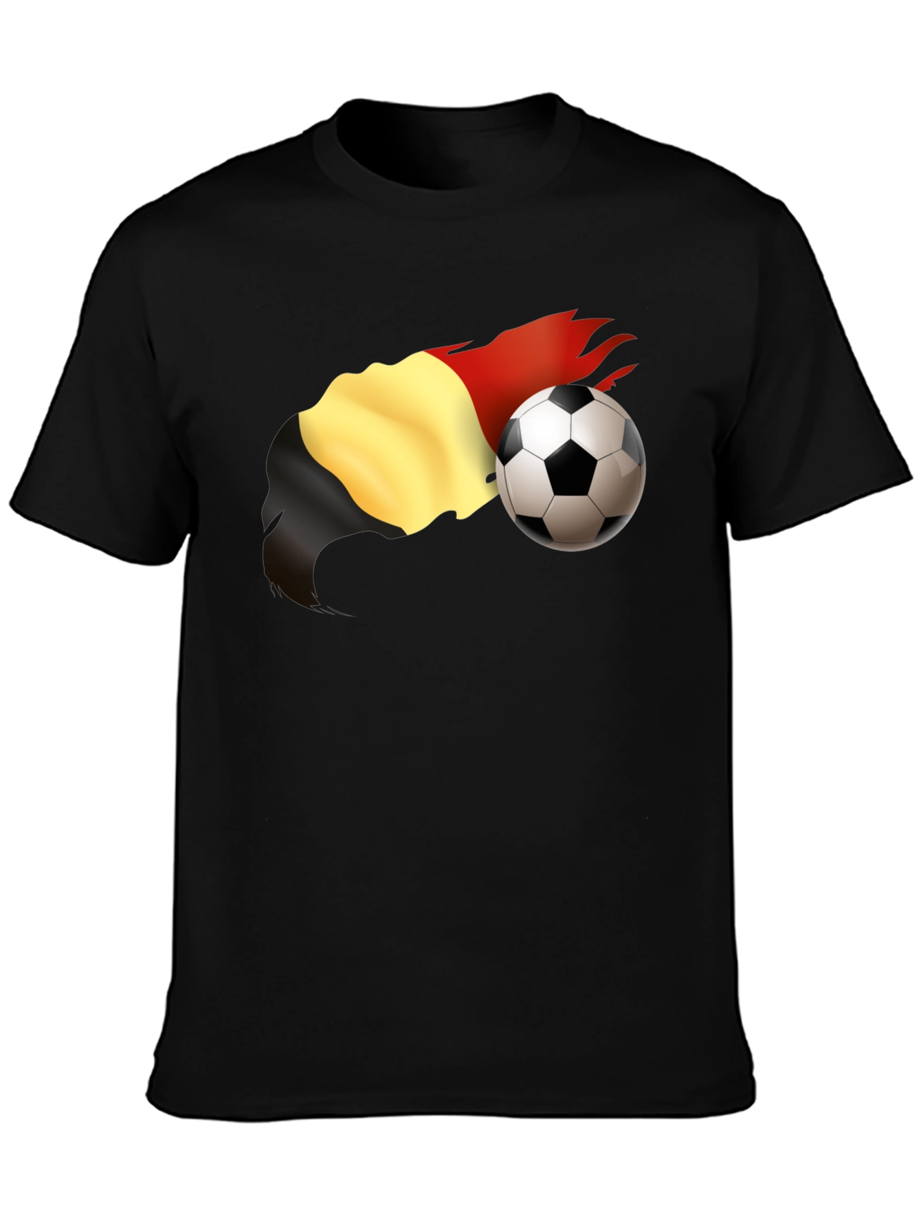 Belgium Soccer Fan T-Shirt - Black