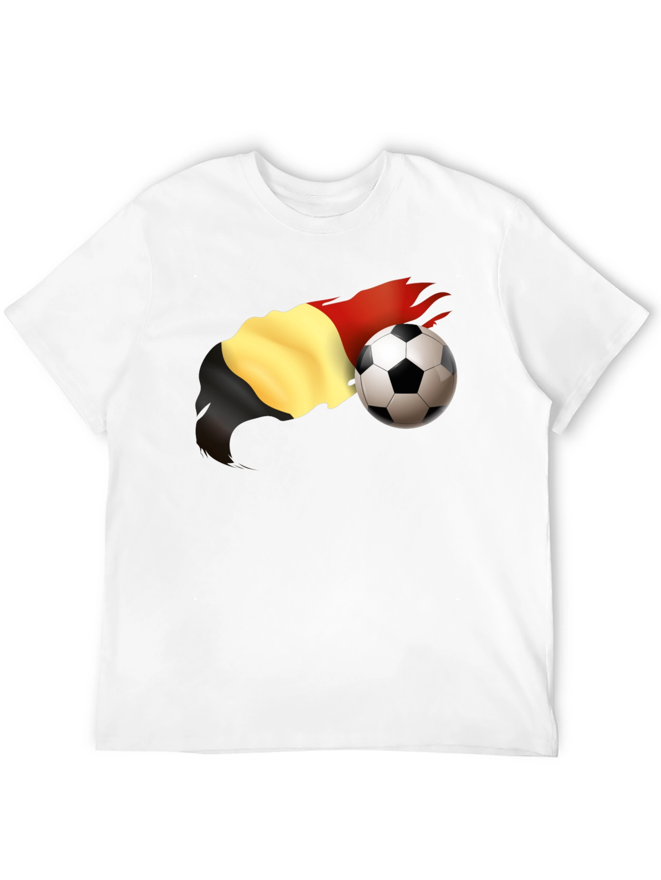 Belgium Soccer Fan T-Shirt - Black