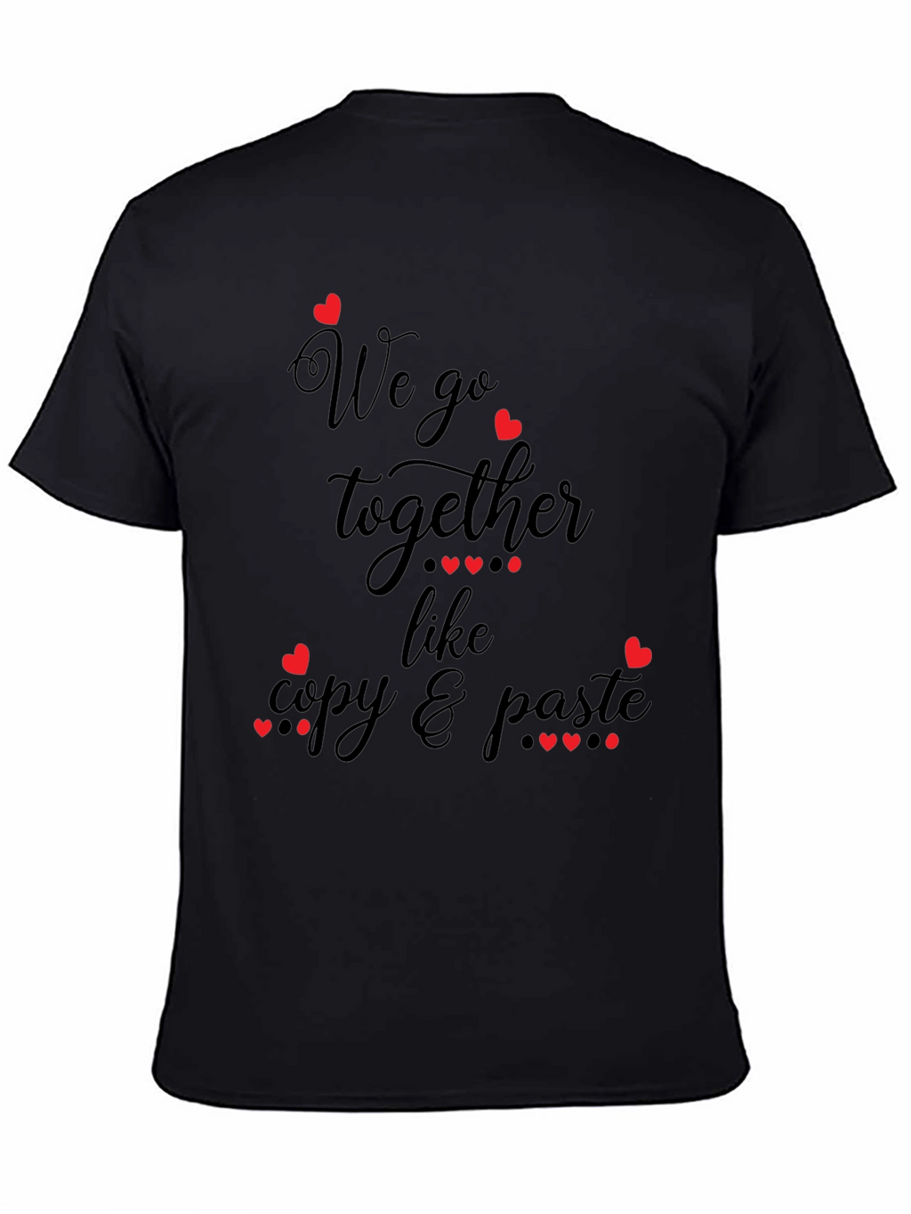 Matching Couple Copy & Paste T-Shirt
