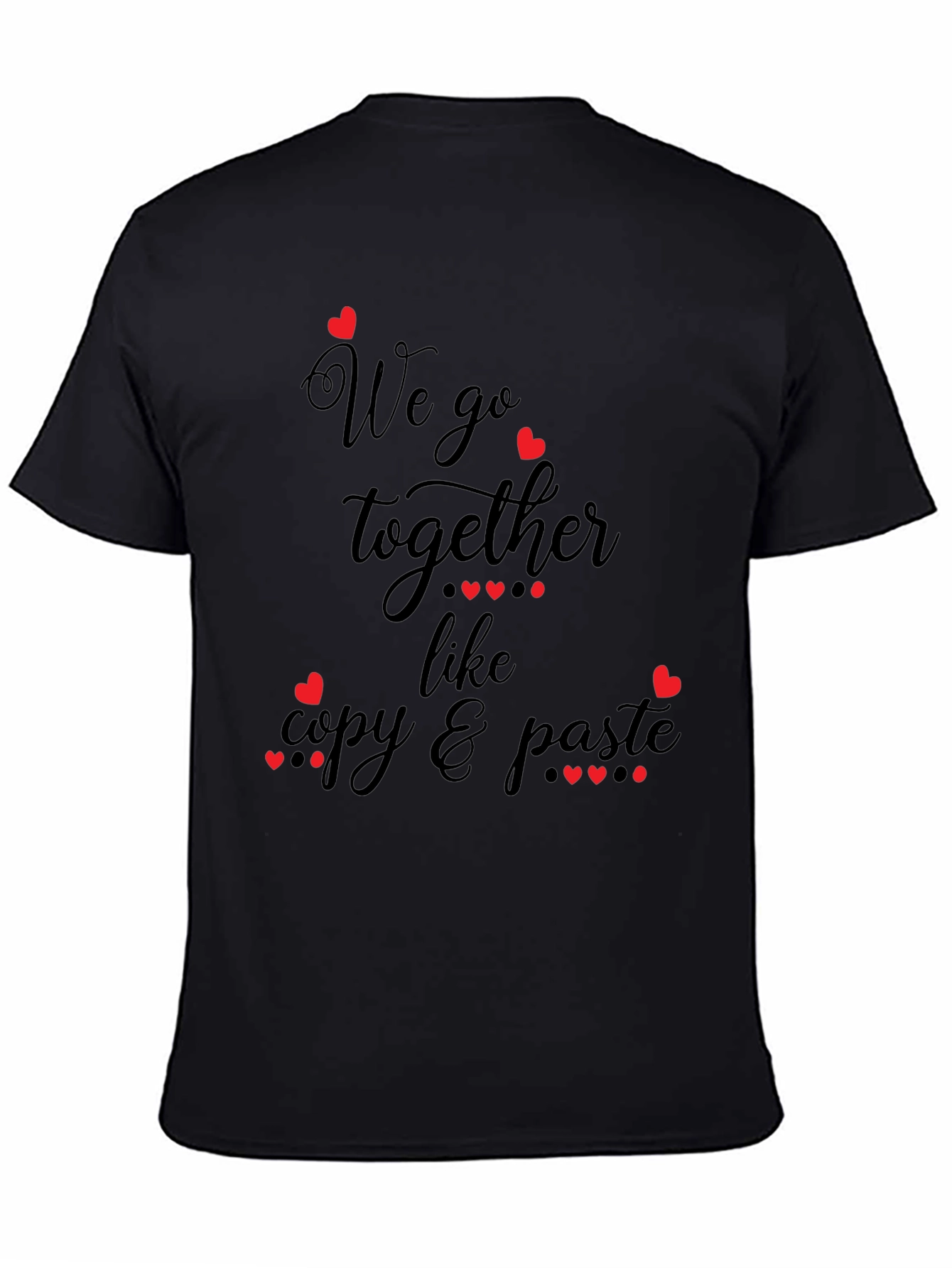 Matching Couple Copy & Paste T-Shirt