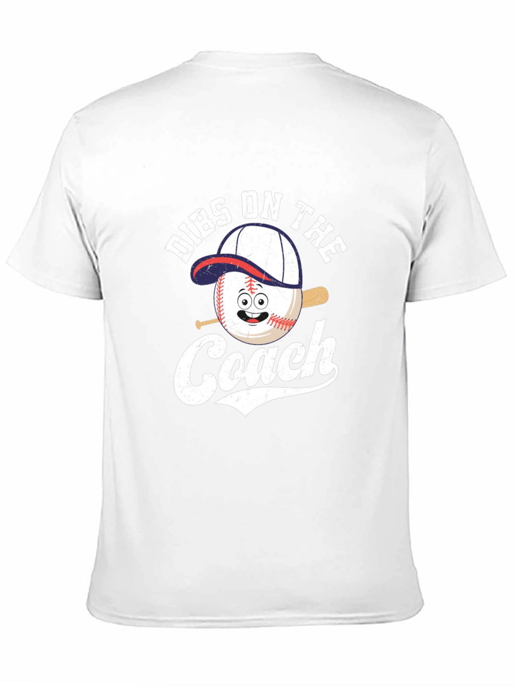 Dibs On The Coach Baseball T-Shirt