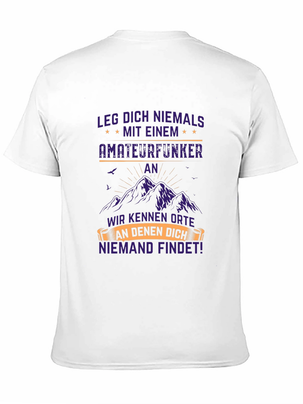 Amateurfunker T-Shirt - Funny Ham Radio Operator Tee