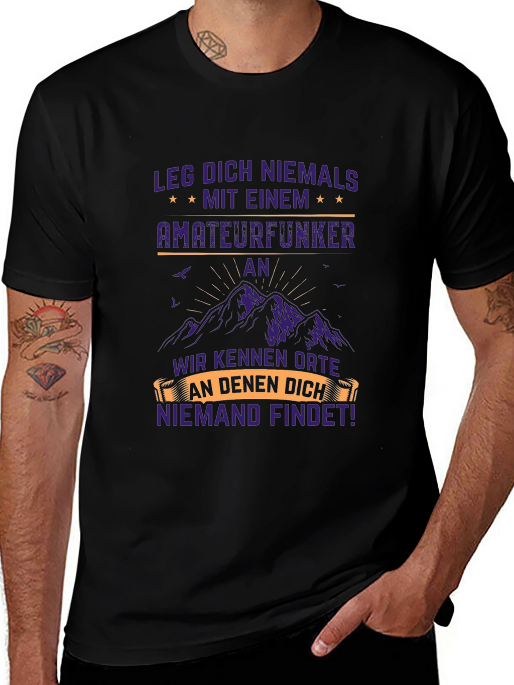 Amateurfunker T-Shirt - Funny Ham Radio Operator Tee