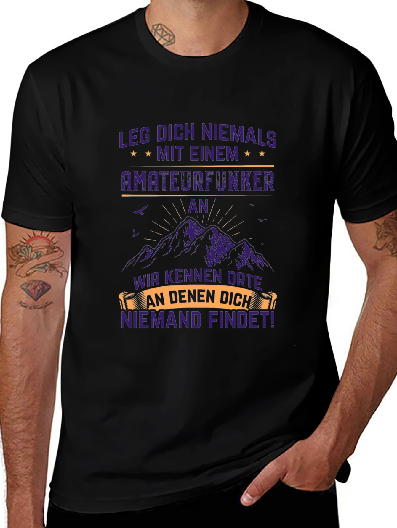 Amateurfunker T-Shirt - Funny Ham Radio Operator Tee