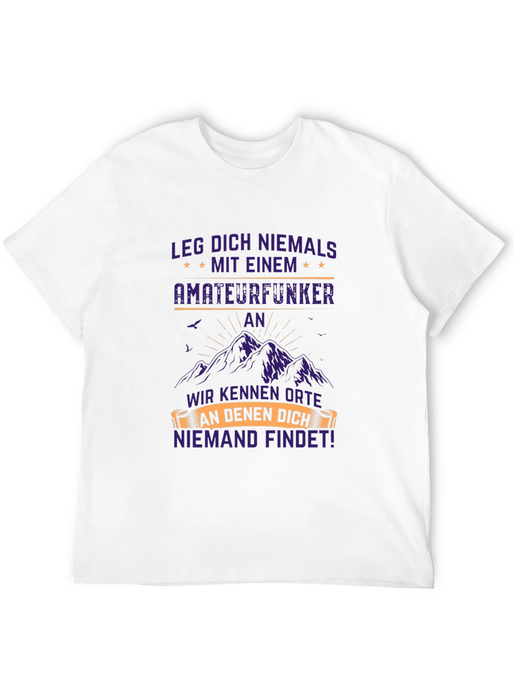 Amateurfunker T-Shirt - Funny Ham Radio Operator Tee