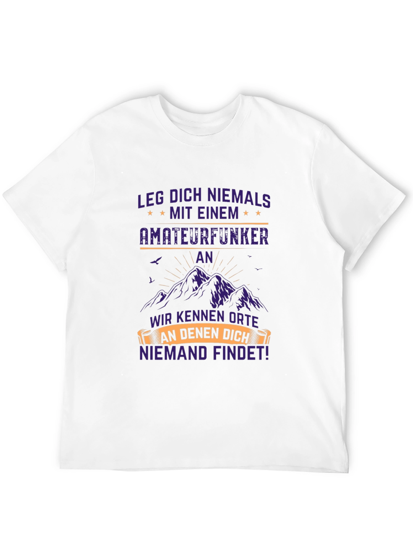 Amateurfunker T-Shirt - Funny Ham Radio Operator Tee