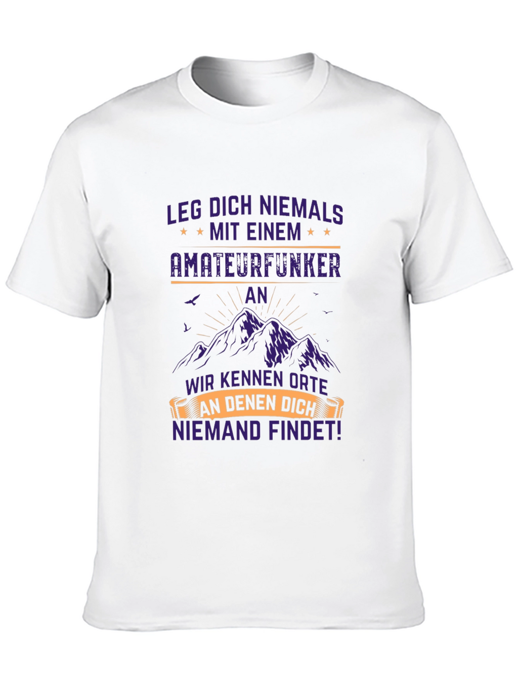 Amateurfunker T-Shirt - Funny Ham Radio Operator Tee