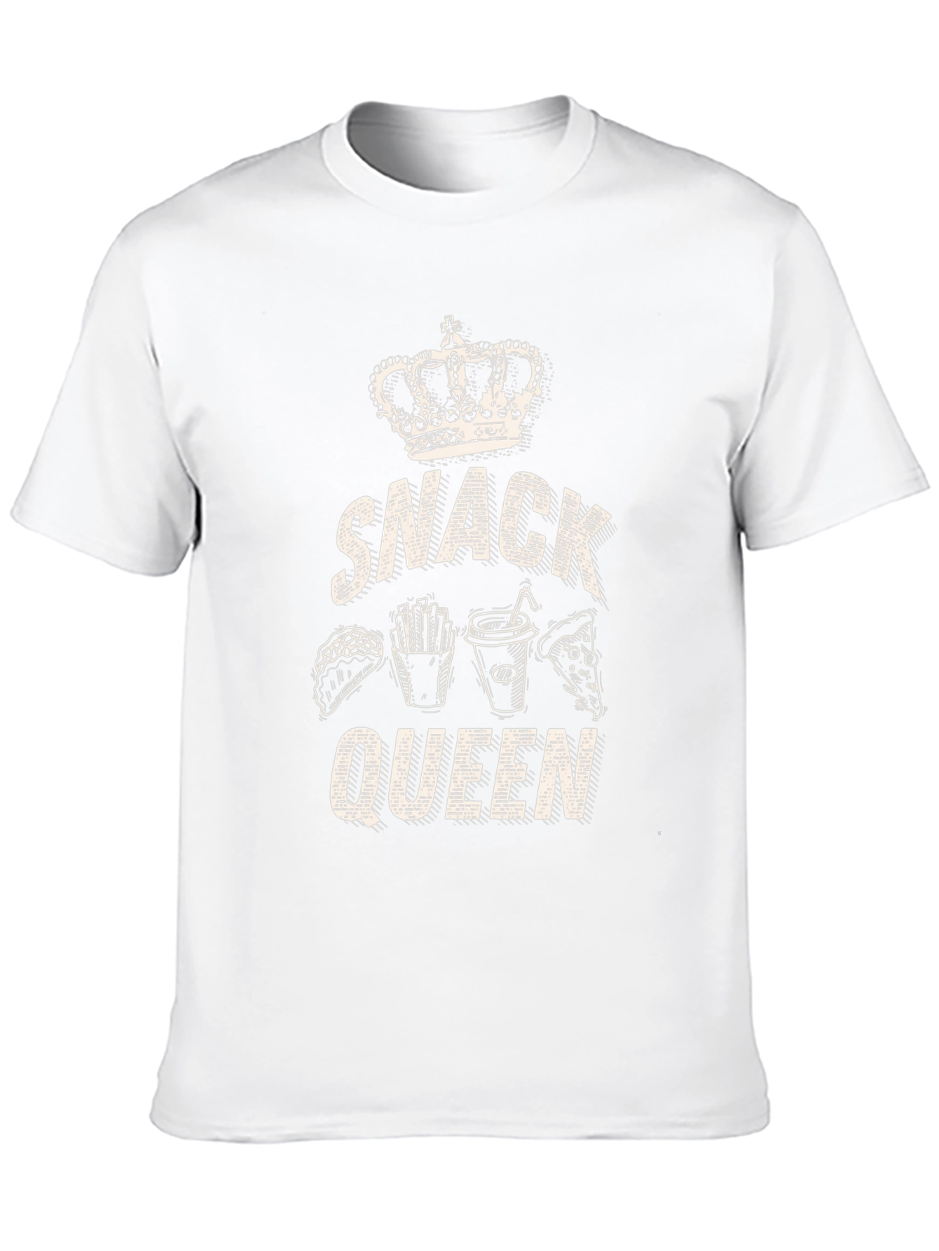 Snack Queen Black T-Shirt