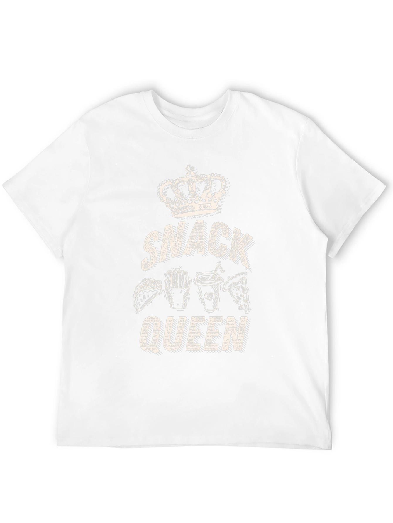 Snack Queen Black T-Shirt