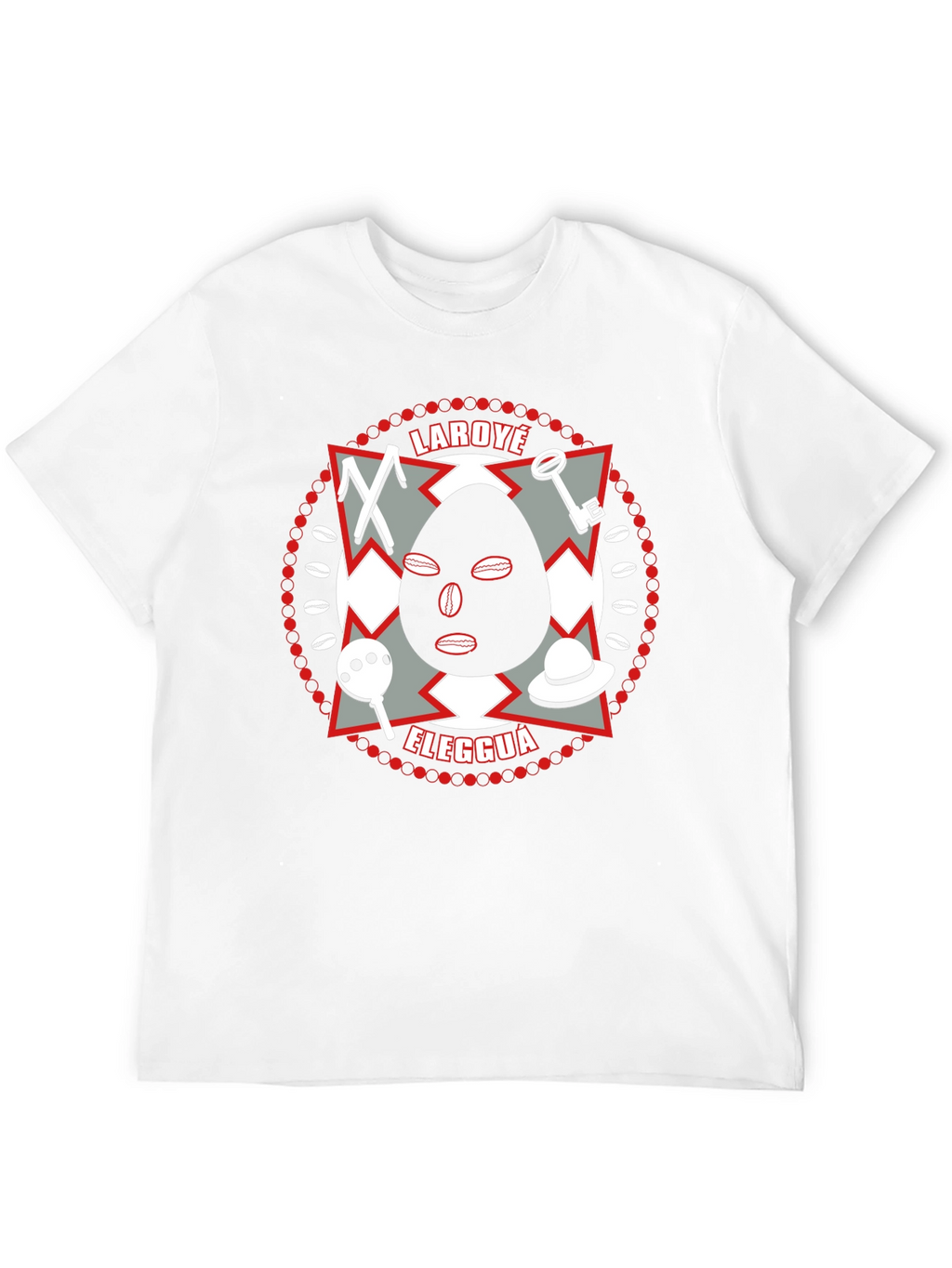 Laroye Eleggua T-Shirt - Orisha Elegua Design