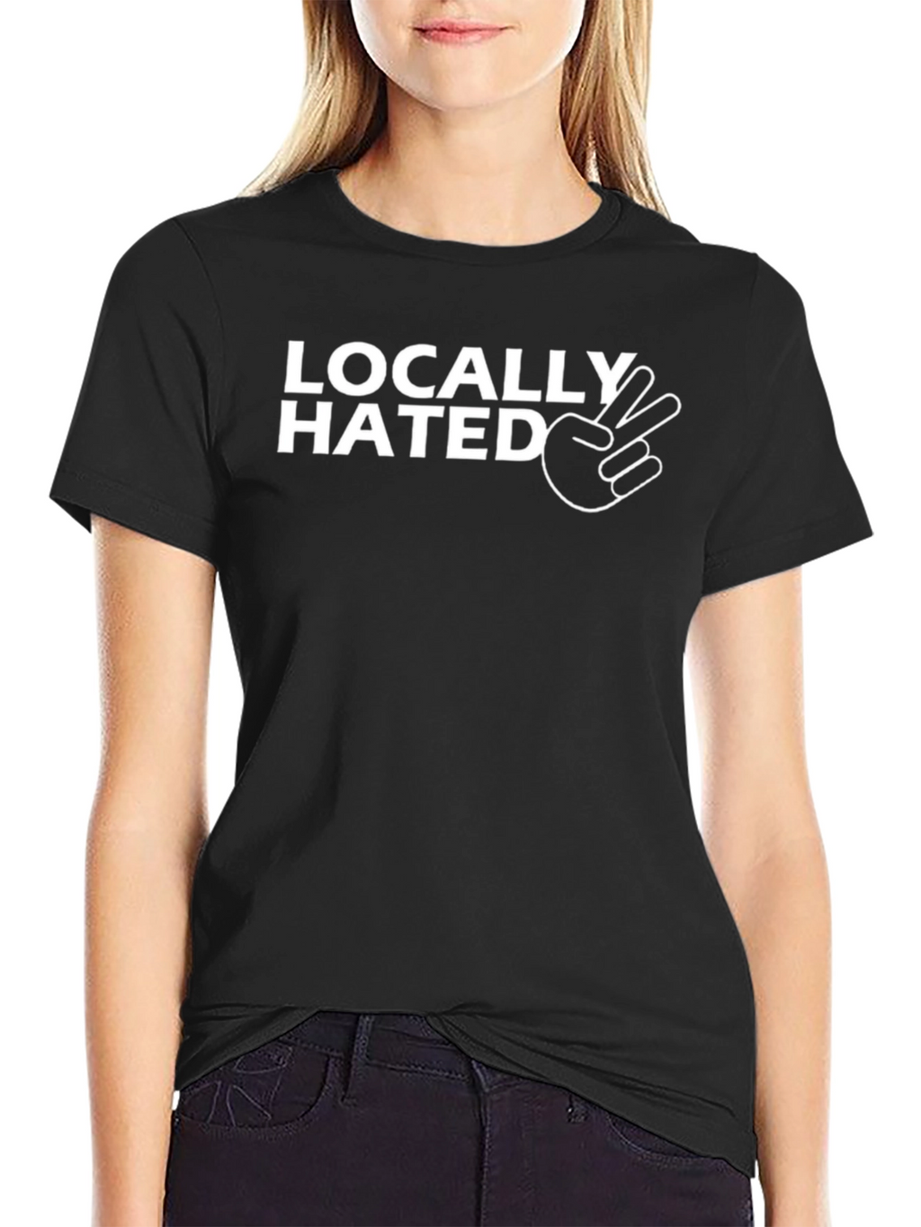 Locally Hated Graphic T-Shirt - Casual Wear